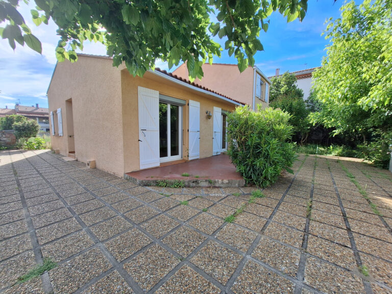 A LOUER - ILLE SUR TET - VILLA 4 FACES JARDIN