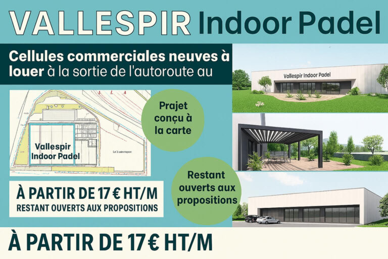 Cellules commerciales à louer   Projet neuf modulable