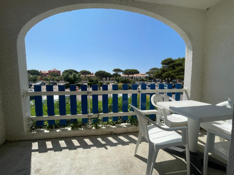 Le Barcarès Grande Plage location de vacances 4 personnes le Grand Bleu Piscine et plage !
