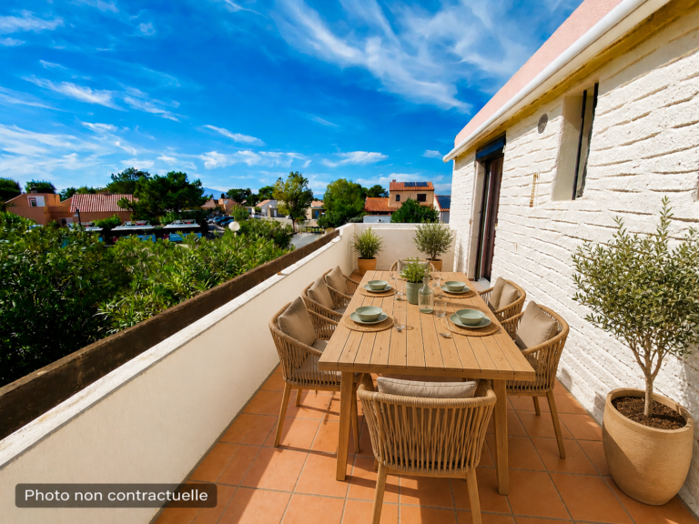 LE BARCARÈS   APPARTEMENT T3 AVEC VUE DÉGAGÉE