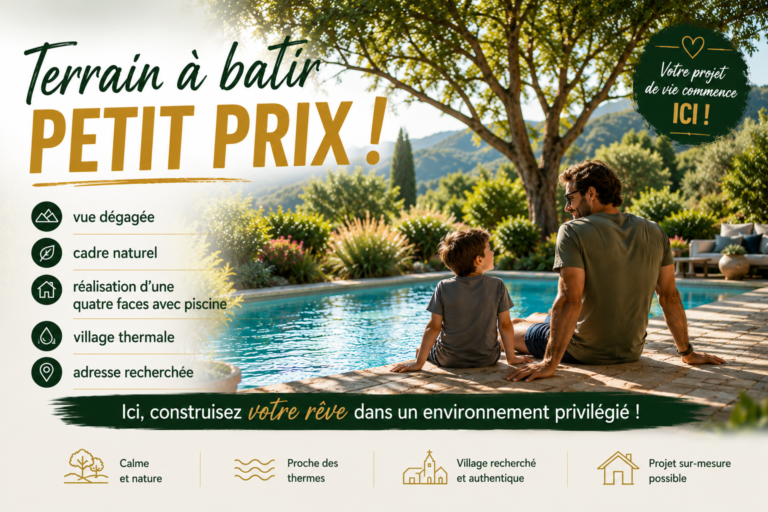 Exceptionnel terrain avec vue dominante