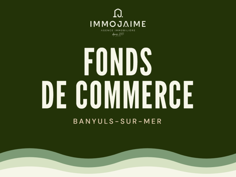 FONDS DE COMMERCE RESTAURANT / BAR   FRONT DE MER   BANYULS-SUR-MER (66)