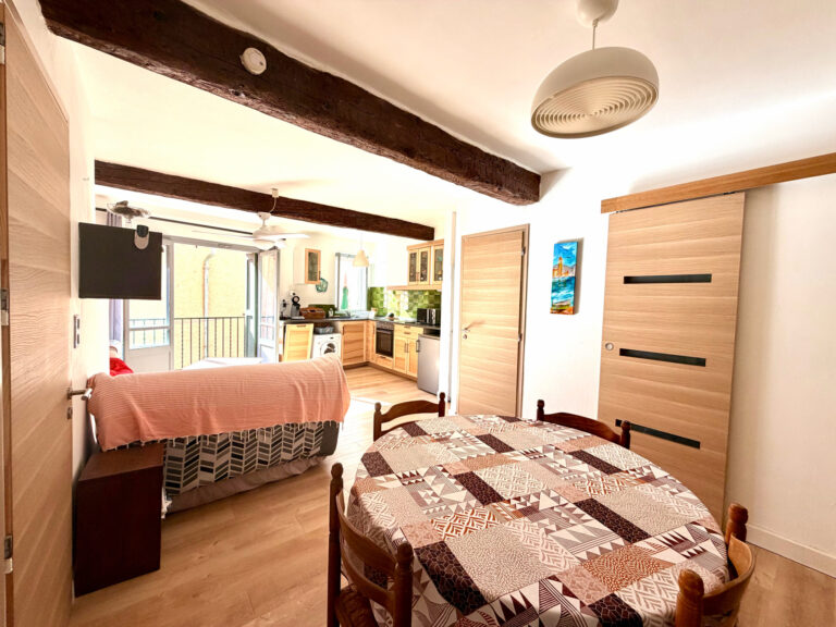 Appartement 3 pièces coeur de Collioure.